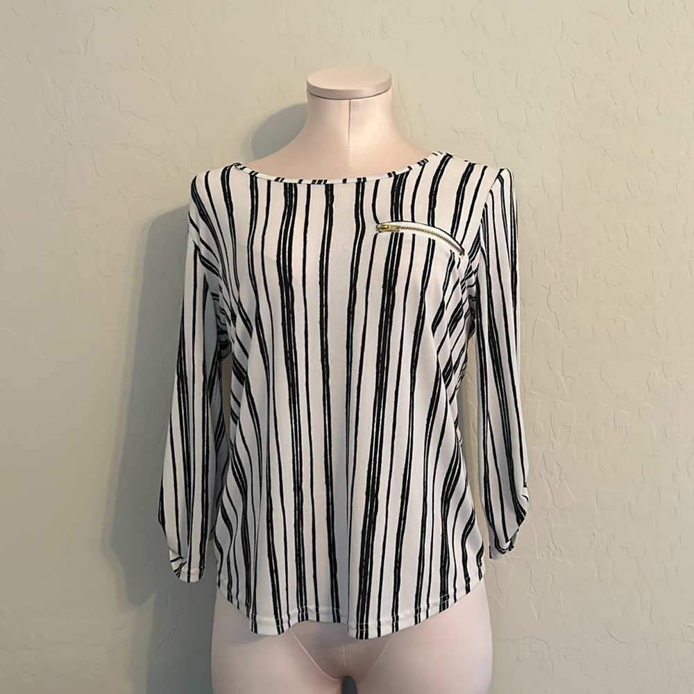 The Workshop Striped Blouse